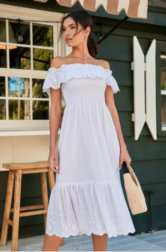 Camilla Off the Shoulder Dress