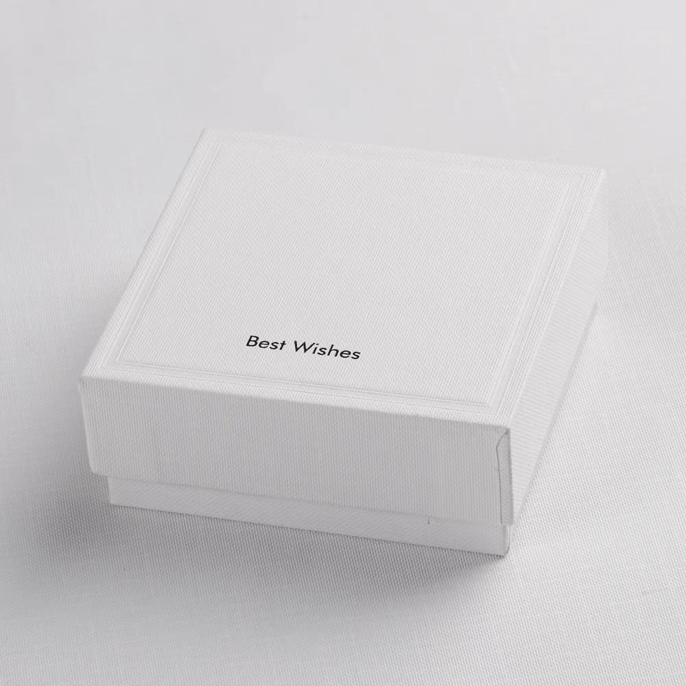 Simple Rectangle Pearl Necklace