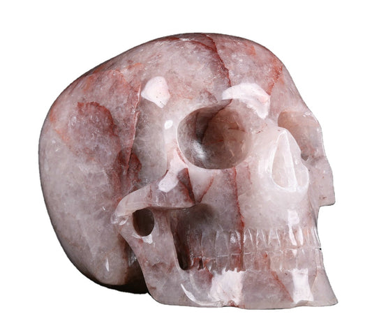 Quartz Skull Rock Crystal Decoration