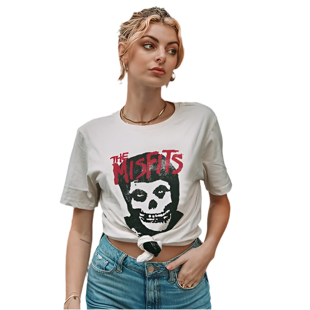 Misfits Skull Vintage T-Shirt