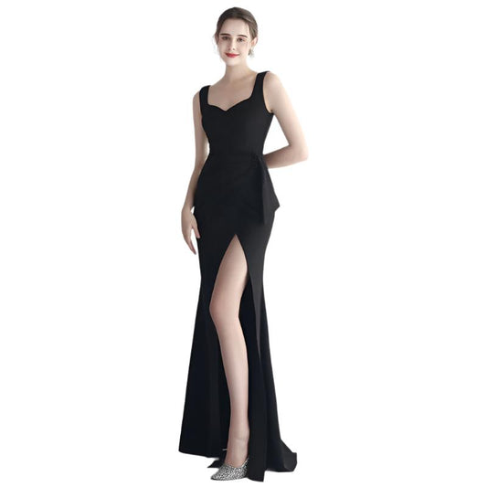 Split Evening Gown