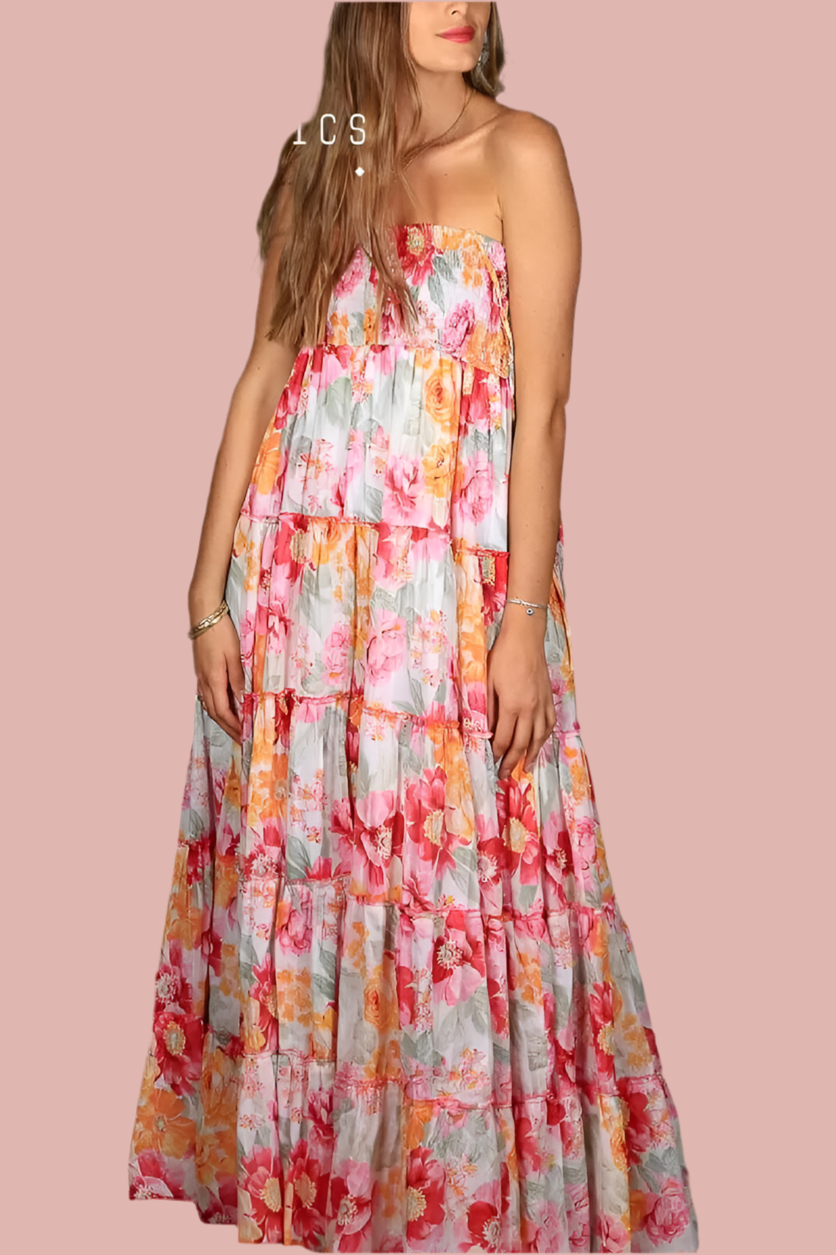 Flower Child Flowy Oversized Dress