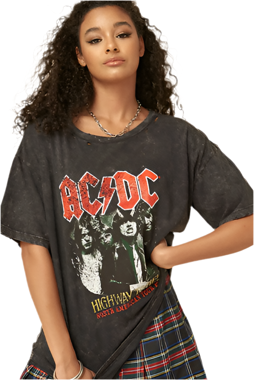 Vintage Oversized AC/DC T-Shirt