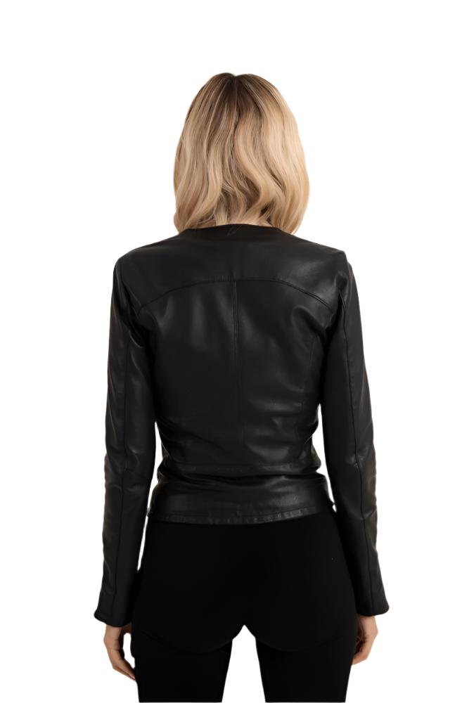 Genuine Leather Basic Corean Biker Jacket