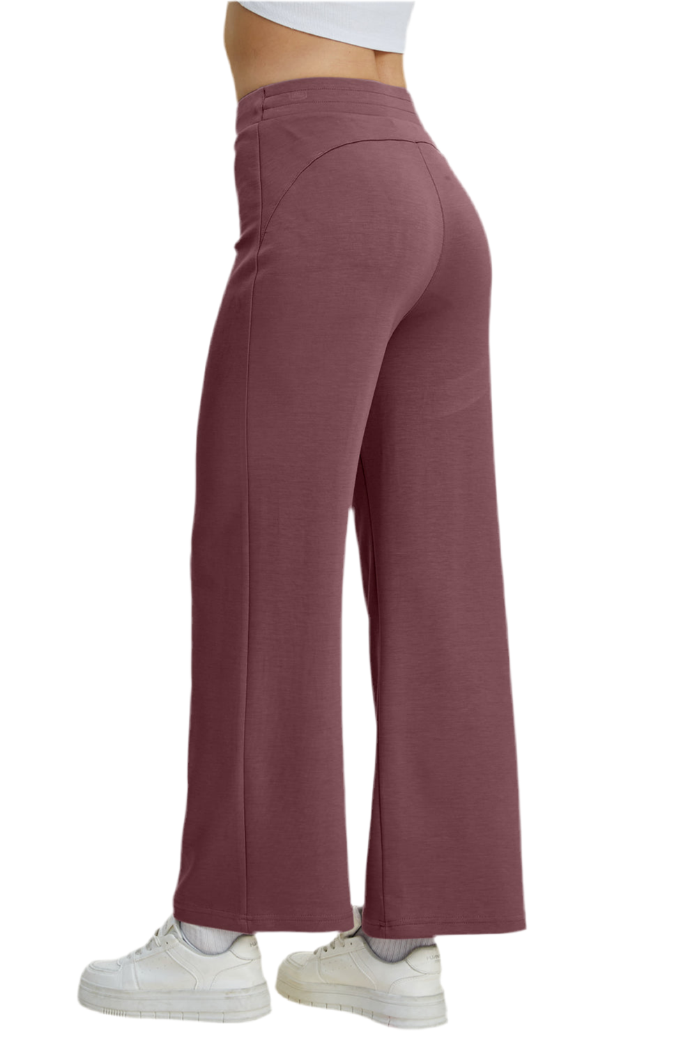 Basic Bae Full Size Air Scuba Drawstring Wide Leg Pants