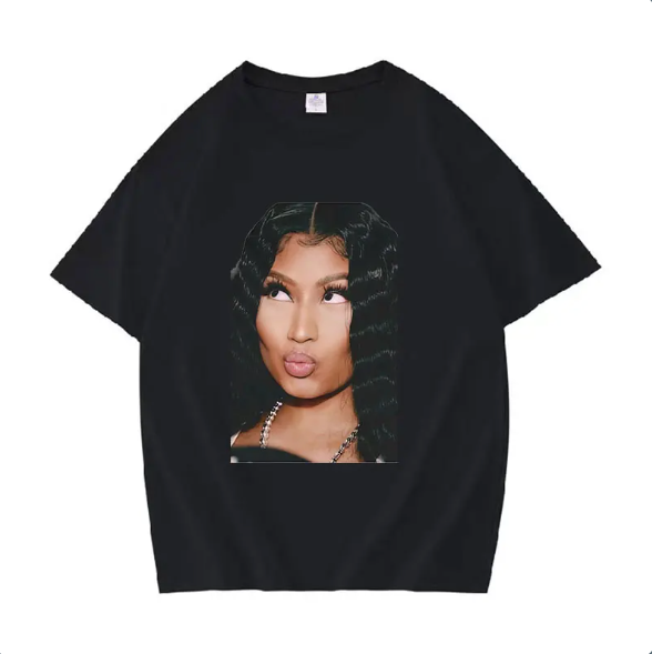 Nicki Minaj Graphic Oversized T-Shirt