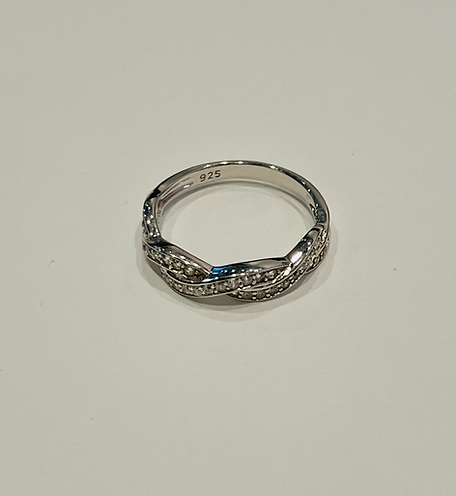 Sterling Silver Ring, Size 7