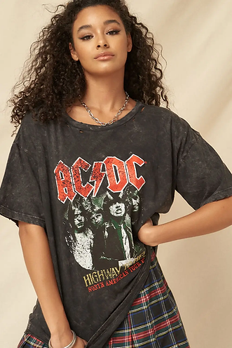 Vintage Oversized AC/DC T-Shirt