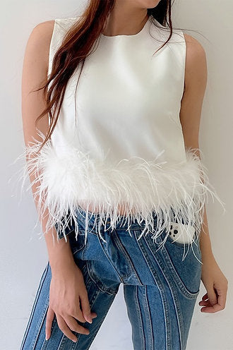 Yvette Feather Top