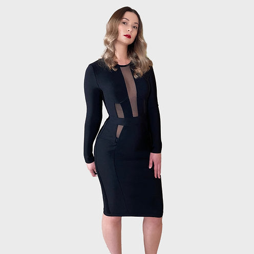 Athina Long Sleeve Bodycon Dress