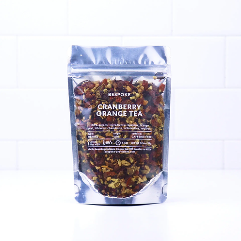 3.5 oz Cranberry Orange Loose Leaf Tea