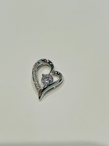 Sterling Silver Heart Pendant